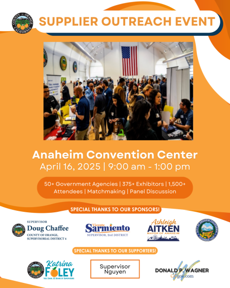 2025 Supplier Outreach Flyer